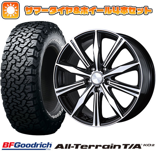 215/65R16 夏タイヤ ホイール4本セット BFグッドリッチ オールテレーンT/A KO2 RBL (5/114車用) BRIDGESTONE バルミナ K10 16インチ :arktire 1310 105309 23751 23751:アークタイヤ