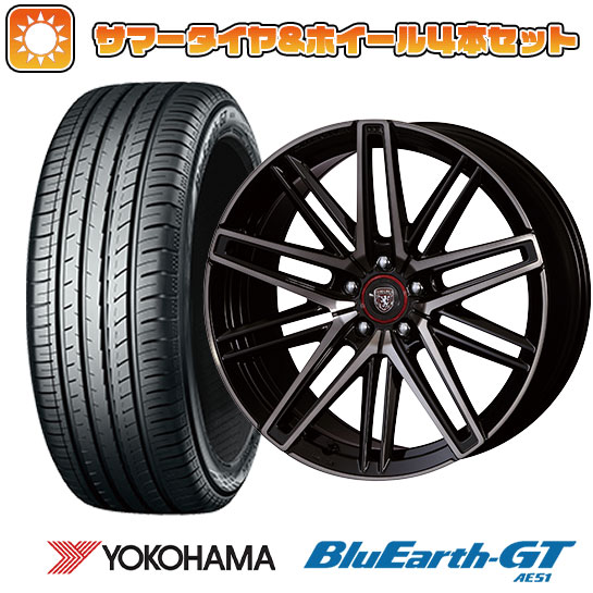 245/35R19 夏タイヤ ホイール4本セット YOKOHAMA ブルーアース GT AE51 (5/114車用) CRIMSON クラブリネア カッサーノ FF 19インチ :arktire 1123 105968 28530 28530:アークタイヤ