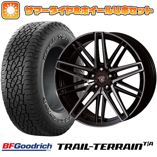 235/55R19 夏タイヤ ホイール4本セット BFグッドリッチ トレールテレーンT/A ORBL (5/114車用) CRIMSON クラブリネア カッサーノ FF 19インチ :arktire 1121 105968 36806 36806:アークタイヤ