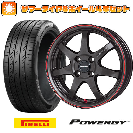 195/65R15 夏タイヤ ホイール４本セット (4/100車用) PIRELLI パワジー ホットスタッフ クロススピード ハイパーエディションCR7 15インチ :arktire 11881 146371 37005 37005:アークタイヤ