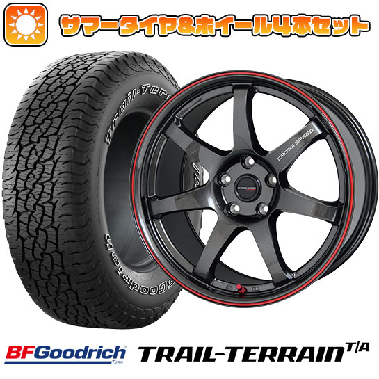 235/60R18 夏タイヤ ホイール４本セット (5/114車用) BFグッドリッチ トレールテレーンT/A ORBL クロススピード ハイパーエディションCR7 18インチ :arktire 27064 146376 36812 36812:アークタイヤ