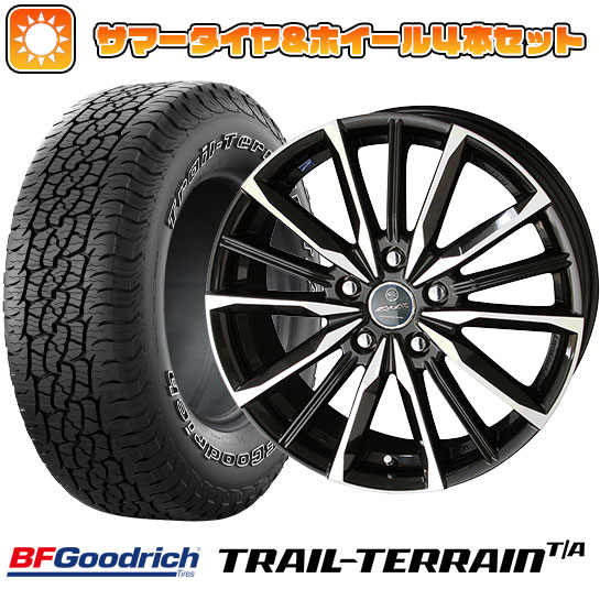 225/60R18 夏タイヤ ホイール4本セット BFグッドリッチ トレールテレーンT/A ORBL (5/114車用) KYOHO スマック プライム ヴァルキリー 18インチ :arktire 1341 129372 36811 36811:アークタイヤ