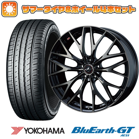 185/60R15 夏タイヤ ホイール4本セット シエンタ 5穴/100 YOKOHAMA ブルーアース GT AE51 WEDS レオニス MX 15インチ :arktire 9121 132645 28575 28575:アークタイヤ