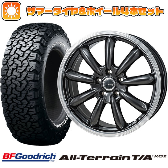 225/65R17 夏タイヤ ホイール4本セット BFグッドリッチ オールテレーンT/A KO2 RBL (5/114車用) MONZA JPスタイル バーニー 17インチ :arktire 2182 123239 23750 23750:アークタイヤ