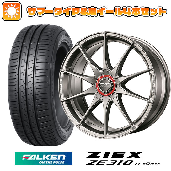 215/55R17 夏タイヤ ホイール4本セット FALKEN ジークス ZE310R エコラン（限定） (5/114車用) OZ フォーミュラHLT 17インチ｜ark-tire