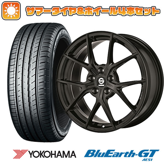 235/40R19 夏タイヤ ホイール4本セット YOKOHAMA ブルーアース GT AE51 (5/114車用) OZ SPARCO ポディオ 19インチ :arktire 13461 98468 28533 28533:アークタイヤ