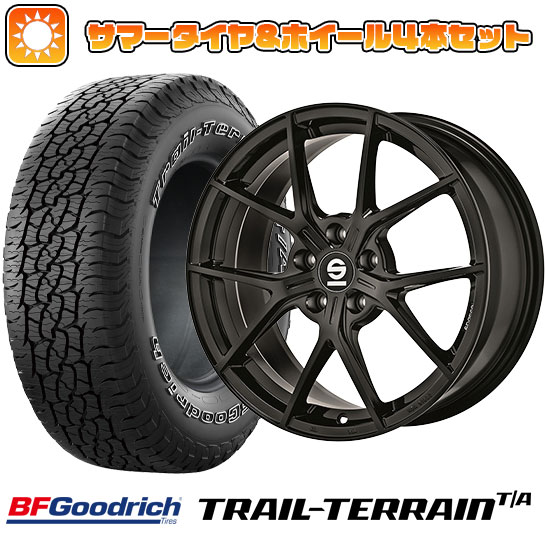 225/55R18 夏タイヤ ホイール４本セット (5/114車用) BFグッドリッチ トレールテレーンT/A ORBL OZ SPARCO ポディオ 18インチ :arktire 1321 98467 36808 36808:アークタイヤ