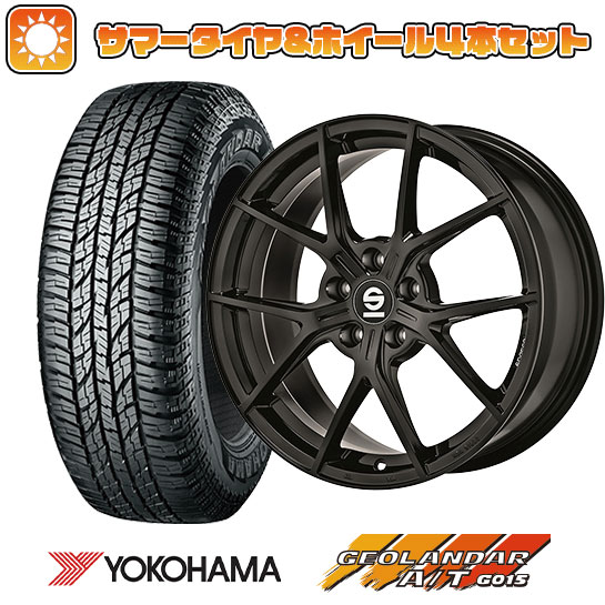 225/50R18 夏タイヤ ホイール４本セット (5/114車用) YOKOHAMA ジオランダー A/T G015 RBL OZ SPARCO ポディオ 18インチ :arktire 1301 98467 35333 35333:アークタイヤ