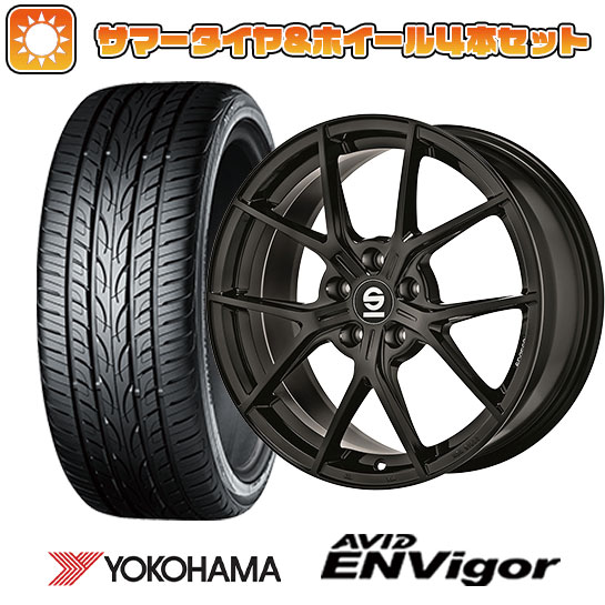 235/45R18 夏タイヤ ホイール４本セット (5/114車用) YOKOHAMA エイビッド エンビガーS321 OZ SPARCO ポディオ 18インチ :arktire 458 98467 38561 38561:アークタイヤ