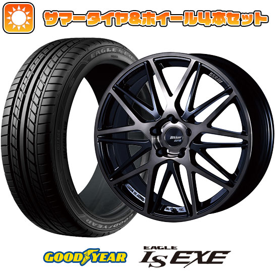 215/45R18 夏タイヤ ホイール4本セット グッドイヤー EAGLE LS EXE(限定) (5/114車用) SSR ブリッカー 01M 18インチ :arktire 1130 142952 31586 31586:アークタイヤ