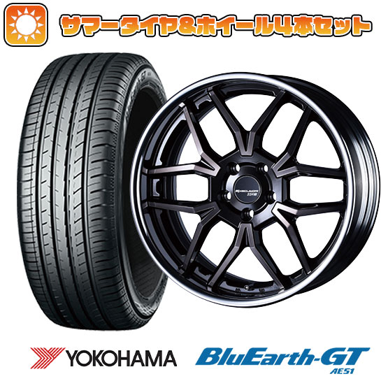 225/45R19 夏タイヤ ホイール4本セット YOKOHAMA ブルーアース GT AE51 (5/114車用) SSR エグゼキューター EX06R 19インチ :arktire 879 142735 28528 28528:アークタイヤ