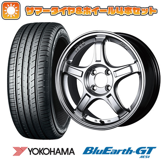 195/50R16 夏タイヤ ホイール4本セット YOKOHAMA ブルーアース GT AE51 (4/100車用) SSR GTX03 16インチ :arktire 1502 142875 28561 28561:アークタイヤ