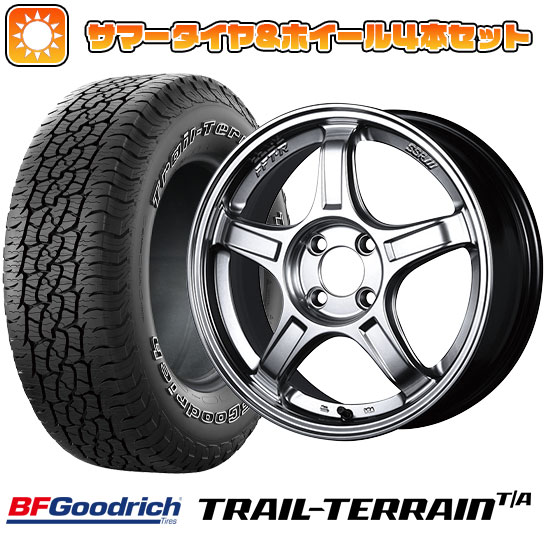 215/60R17 夏タイヤ ホイール4本セット BFグッドリッチ トレールテレーンT/A ORBL (5/114車用) SSR GTX03 17インチ :arktire 1843 142876 36816 36816:アークタイヤ