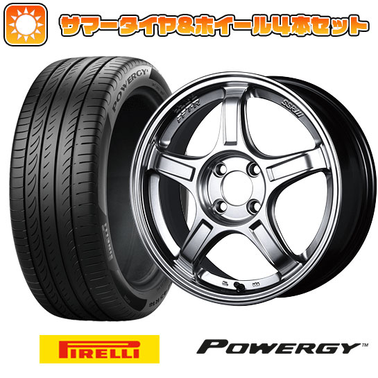 205/45R16 夏タイヤ ホイール4本セット PIRELLI パワジー (4/100車用) SSR GTX03 16インチ :arktire 1541 142875 36995 36995:アークタイヤ