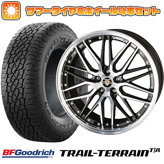 235/60R18 夏タイヤ ホイール4本セット BFグッドリッチ トレールテレーンT/A ORBL (5/114車用) KYOHO シュタイナー LMX 18インチ :arktire 27064 129352 36812 36812:アークタイヤ