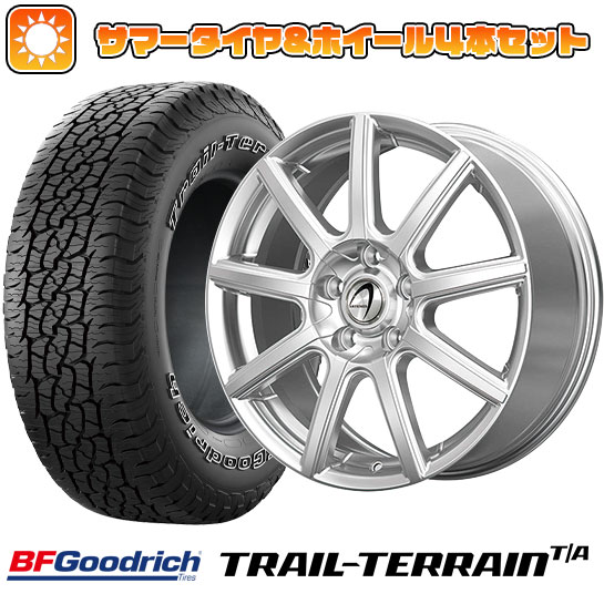 225/60R17 夏タイヤ ホイール4本セット BFグッドリッチ トレールテレーンT/A ORBL (5/114車用) TECHNOPIA アルテミス NS9 17インチ :arktire 1845 101944 36817 36817:アークタイヤ