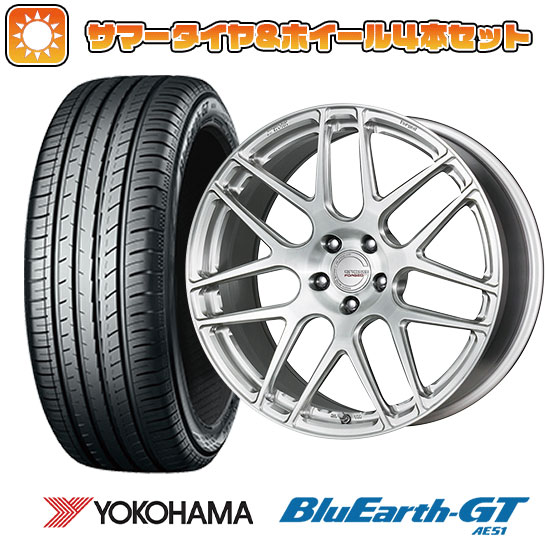 225/45R19 夏タイヤ ホイール4本セット YOKOHAMA ブルーアース GT AE51 (5/114車用) WORK グノーシスFMB 03 19インチ｜ark-tire