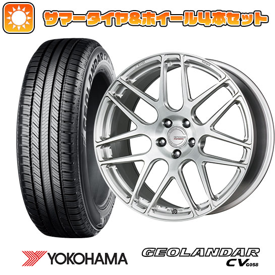 235/55R20 夏タイヤ ホイール4本セット YOKOHAMA ジオランダー CV G058 (5/114車用) WORK グノーシスFMB 03 20インチ｜ark-tire