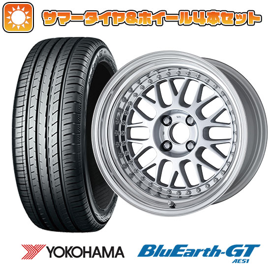 205/45R16 夏タイヤ ホイール4本セット YOKOHAMA ブルーアース GT AE51 (4/100車用) WORK マイスター M1 3P 16インチ :arktire 1541 141848 28559 28559:アークタイヤ