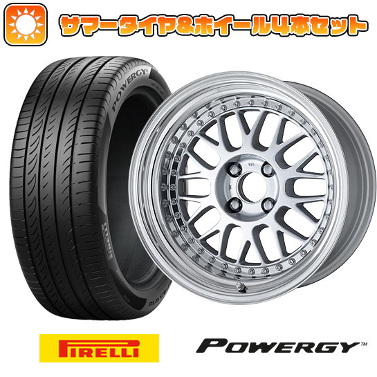 205/60R16 夏タイヤ ホイール4本セット PIRELLI パワジー (5/114車用) WORK マイスター M1 3P 16インチ :arktire 1621 141847 36990 36990:アークタイヤ