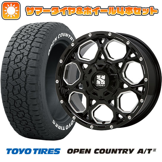 245/70R16 夏タイヤ ホイール4本セット TOYO OPEN COUNTRY A/T III (5/114車用) MLJ エクストリームJ XJ06 16インチ :arktire 15841 131483 38625 38625:アークタイヤ