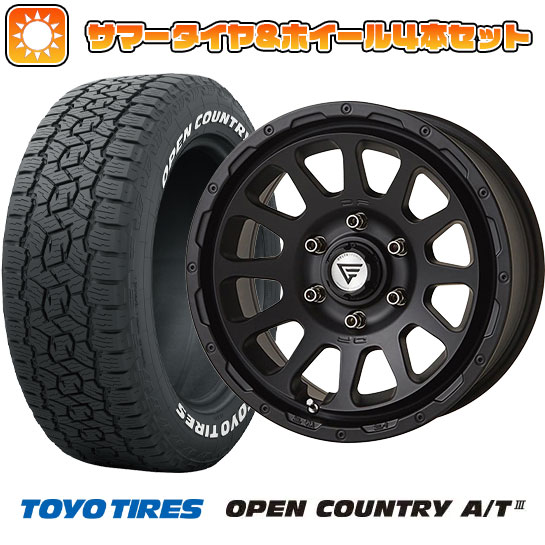 265/65R17 夏タイヤ ホイール4本セット TOYO OPEN COUNTRY A/T III (6/139車用) DELTA FORCE オーバル 17インチ :arktire 11822 107964 38618 38618:アークタイヤ