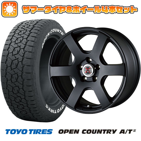 215/70R16 夏タイヤ ホイール4本セット TOYO OPEN COUNTRY A/T III (5/114車用) ALGERNON フェニーチェ クロスXC6 16インチ :arktire 1581 145431 38622 38622:アークタイヤ