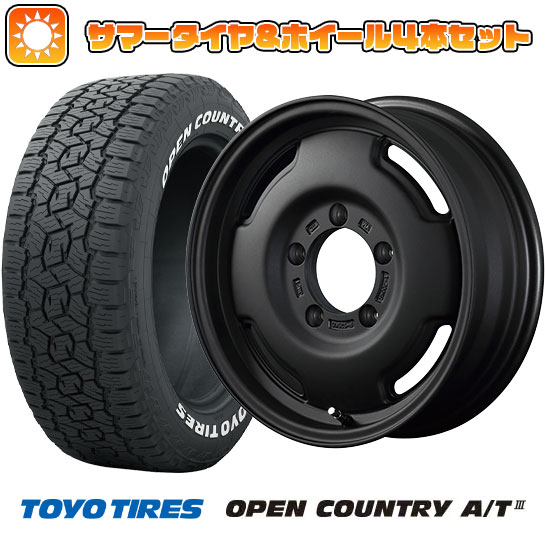 215/75R15 夏タイヤ ホイール4本セット ジムニーシエラ TOYO OPEN COUNTRY A/T III APIO ワイルドボア SR 15インチ :arktire 21161 106662 38631 38631:アークタイヤ