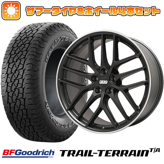 235/55R19 夏タイヤ ホイール4本セット BFグッドリッチ トレールテレーンT/A ORBL (5/114車用) BBS GERMANY BBS CC R サテンブラック 19インチ :arktire 1121 127299 36806 36806:アークタイヤ