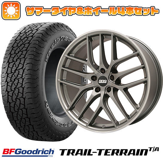 235/55R19 夏タイヤ ホイール4本セット BFグッドリッチ トレールテレーンT/A ORBL (5/114車用) BBS GERMANY BBS CC R サテンプラチナム 19インチ :arktire 1121 127342 36806 36806:アークタイヤ