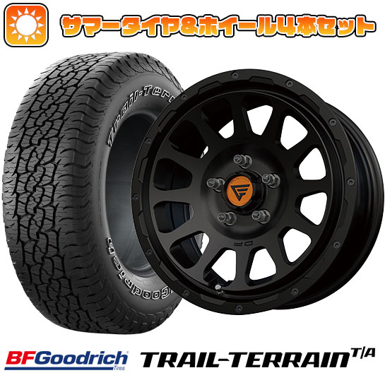 225/60R17 夏タイヤ ホイール4本セット BFグッドリッチ トレールテレーンT/A ORBL (5/114車用) DELTA FORCE オーバル 17インチ :arktire 1845 119272 36817 36817:アークタイヤ