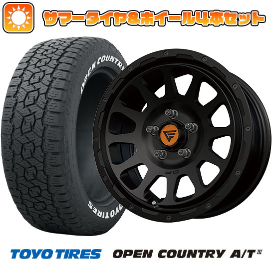 235/70R16 夏タイヤ ホイール4本セット TOYO OPEN COUNTRY A/T III (5/114車用) DELTA FORCE オーバル 16インチ :arktire 7121 107963 38624 38624:アークタイヤ