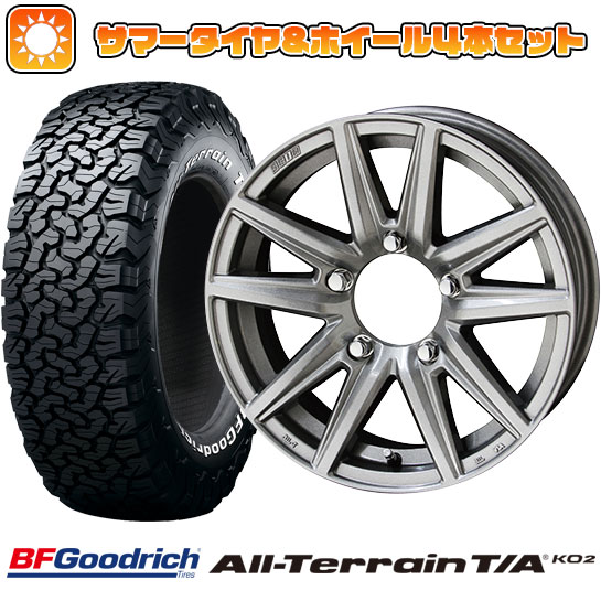 215/75R15 夏タイヤ ホイール4本セット ジムニーシエラ BFグッドリッチ オールテレーンT/A KO2 RBL KYOHO ザインSS 15インチ :arktire 21161 135857 22730 22730:アークタイヤ