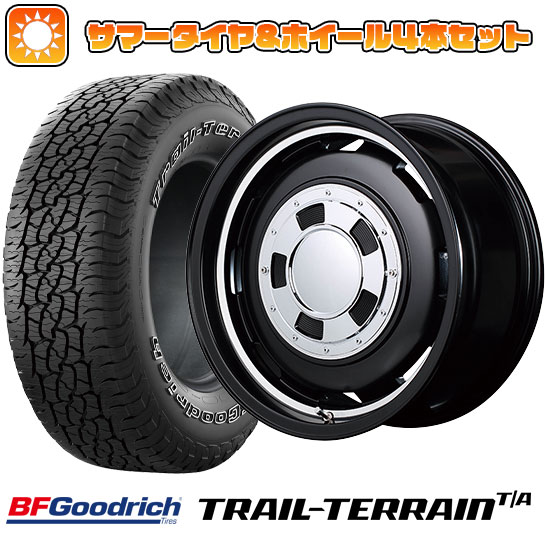 265/70R17 夏タイヤ ホイール4本セット BFグッドリッチ トレールテレーンT/A ORWL (6/139車用) MID ガルシア シスコ 17インチ :arktire 11822 133605 36789 36789:アークタイヤ