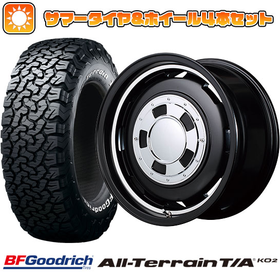 215/70R16 夏タイヤ ホイール4本セット ジムニーシエラ BFグッドリッチ オールテレーンT/A KO2 RWL/RBL MID ガルシア シスコ 16インチ :arktire 16701 132853 22212 22212:アークタイヤ