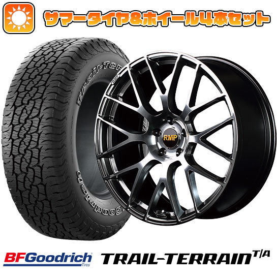 225/55R18 夏タイヤ ホイール4本セット BFグッドリッチ トレールテレーンT/A ORBL (5/114車用) MID RMP 028F 18インチ :arktire 1321 135572 36808 36808:アークタイヤ