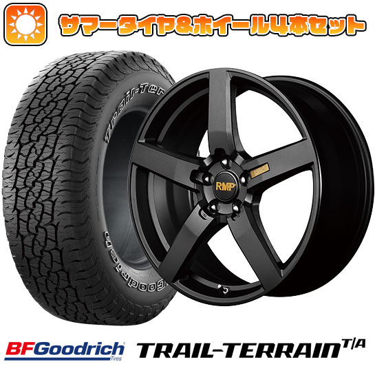 225/55R18 夏タイヤ ホイール4本セット BFグッドリッチ トレールテレーンT/A ORBL (5/114車用) MID RMP 050F 18インチ :arktire 1321 135574 36808 36808:アークタイヤ