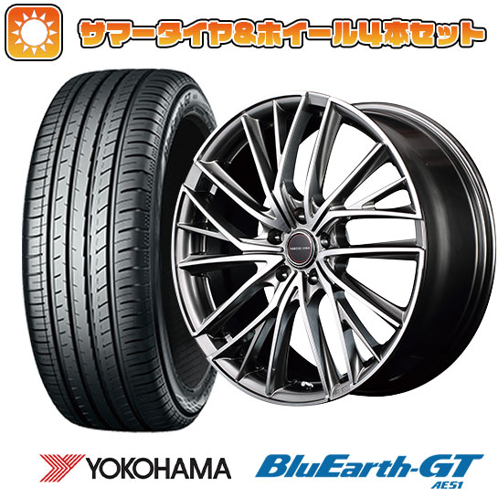 235/40R19 夏タイヤ ホイール4本セット YOKOHAMA ブルーアース GT AE51 (5/114車用) MID ヴァーテックワン ヴァルチャー 19インチ｜ark-tire