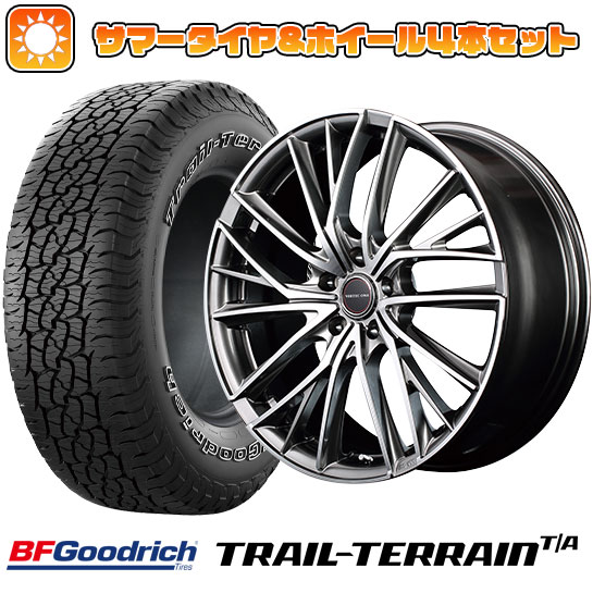 225/60R17 夏タイヤ ホイール4本セット BFグッドリッチ トレールテレーンT/A ORBL (5/100車用) MID ヴァーテックワン ヴァルチャー 17インチ :arktire 4941 133601 36817 36817:アークタイヤ