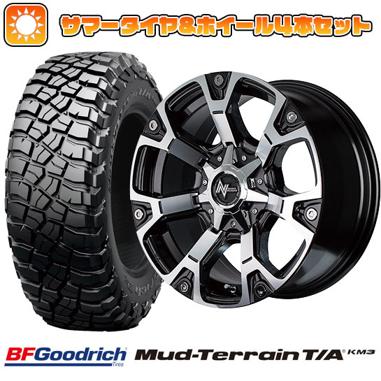 245/70R16 夏タイヤ ホイール4本セット BFグッドリッチ マッドテレーンT/A KM3 (5/114車用) MID ナイトロパワー ウォーヘッド 16インチ :arktire 15841 132885 28985 28985:アークタイヤ