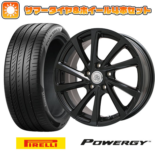 225/60R18 夏タイヤ ホイール４本セット (5/114車用) PIRELLI パワジー ブランドル E04B 18インチ :arktire 1341 103546 36977 36977:アークタイヤ