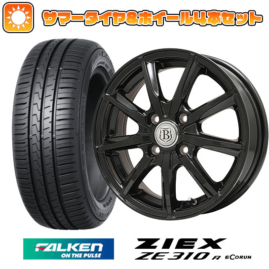 205/60R16 夏タイヤ ホイール4本セット FALKEN ジークス ZE310R エコラン（限定） (5/114車用) BRANDLE E05B 16インチ｜ark-tire