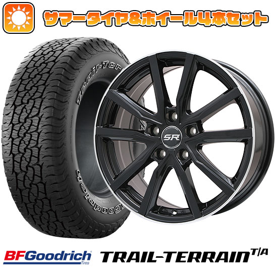 235/60R18 夏タイヤ ホイール4本セット BFグッドリッチ トレールテレーンT/A ORBL (5/114車用) BRANDLE N52B 18インチ :arktire 27064 107453 36812 36812:アークタイヤ