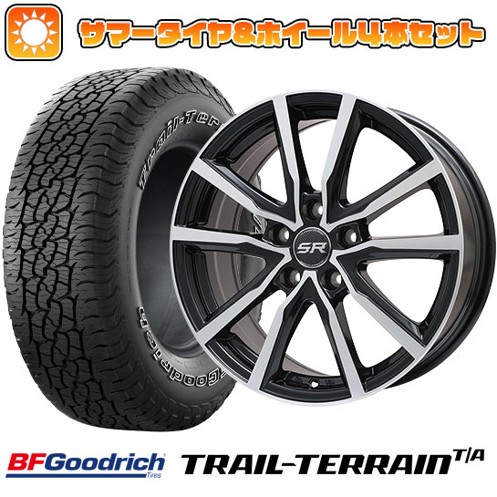 235/60R18 夏タイヤ ホイール4本セット BFグッドリッチ トレールテレーンT/A ORBL (5/114車用) BRANDLE N52BP 18インチ :arktire 27064 107437 36812 36812:アークタイヤ