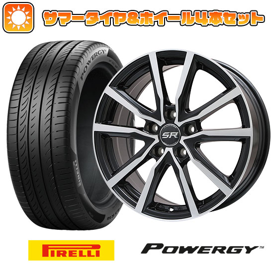 225/60R18 夏タイヤ ホイール４本セット (5/114車用) PIRELLI パワジー ブランドル N52BP 18インチ :arktire 1341 107437 36977 36977:アークタイヤ