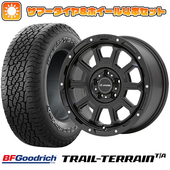 225/65R17 夏タイヤ ホイール4本セット BFグッドリッチ トレールテレーンT/A ORWL (5/114車用) JAOS アダマスBL5 17インチ :arktire 2182 110019 36785 36785:アークタイヤ