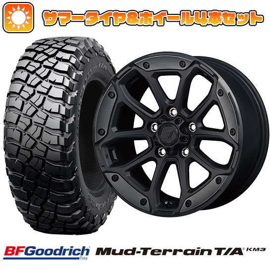 245/70R16 夏タイヤ ホイール4本セット BFグッドリッチ マッドテレーンT/A KM3 (5/114車用) TUS JAPAN JEPPESEN MJCR 216 16インチ :arktire 15841 135247 28985 28985:アークタイヤ