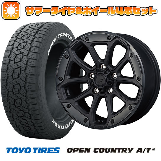 235/70R16 夏タイヤ ホイール4本セット TOYO OPEN COUNTRY A/T III (5/114車用) TUS JAPAN JEPPESEN MJCR 216 16インチ :arktire 7121 135247 38624 38624:アークタイヤ