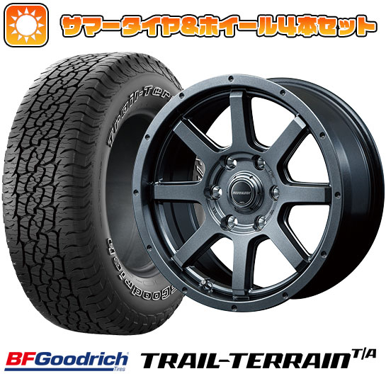 265/65R17 夏タイヤ ホイール4本セット BFグッドリッチ トレールテレーンT/A ORWL (6/139車用) MID ロードマックス マッドライダー 17インチ :arktire 11822 125934 36788 36788:アークタイヤ