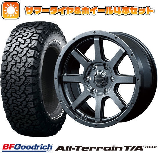 285/70R17 夏タイヤ ホイール4本セット BFグッドリッチ オールテレーンT/A KO2 RWL/RBL (6/139車用) MID ロードマックス マッドライダー 17インチ :arktire 11822 125934 21284 21284:アークタイヤ